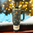 Stanley 40 oz Quencher H2.O FlowState Tumbler | Holiday Botanical | New In Box & Ready to Ship