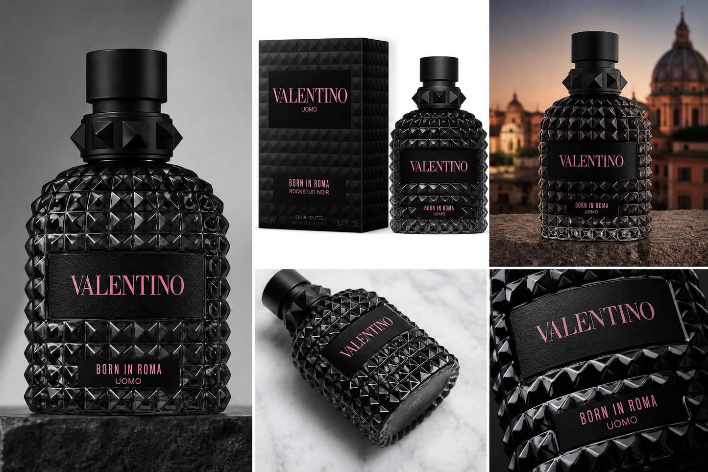 Valentino Uomo Born In Roma Rockstud Noir eau de toilette spray