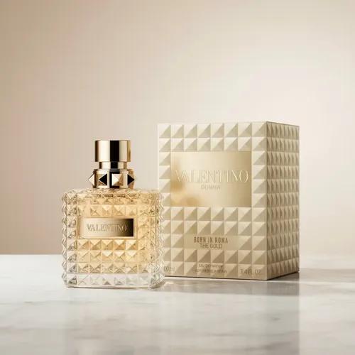 Valentino Donna Born In Roma The Gold Eau de Parfum Spray for Women 3.4 Fl Oz / 100ml