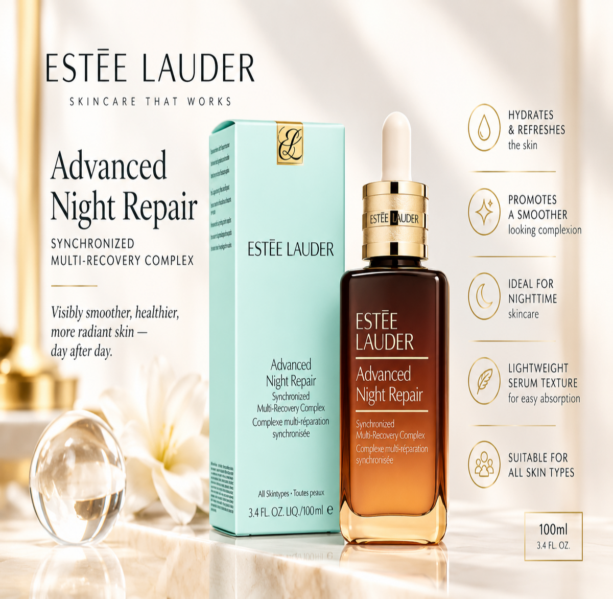 Estée Lauder Advanced Night Repair Serum 3.4 fl oz