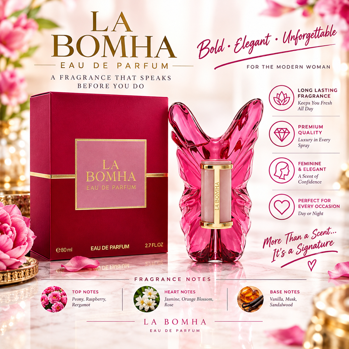 CH La Bomba by Carolina Herrera EDP Spray 2.7oz / 80ml