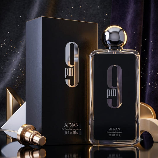 Afnan 9PM Black EDP 100ml – Rich & Seductive Men’s Fragrance