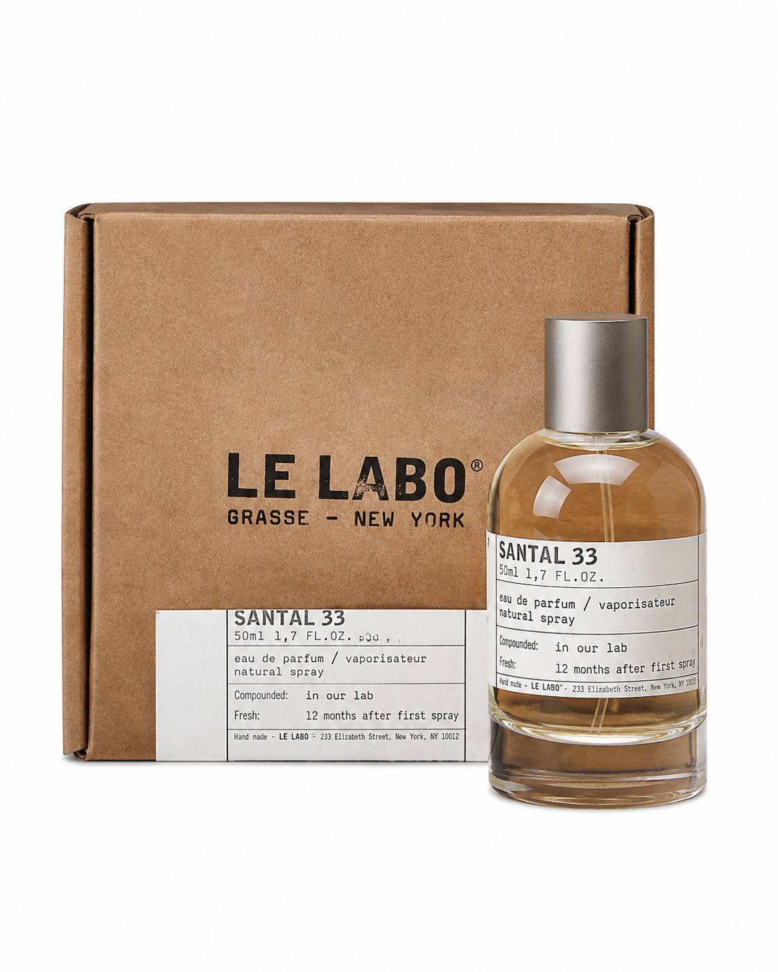 Le Labo Santal 33 Eau de Parfum 50ml | Unisex Luxury Fragrance