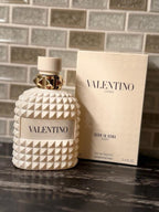 NEW Valentino Uomo Born In Roma Ivory Eau de Toilette Spray for Men – 3.4 oz / 100 ml | Fresh Woody Aromatic Cologne | Sealed